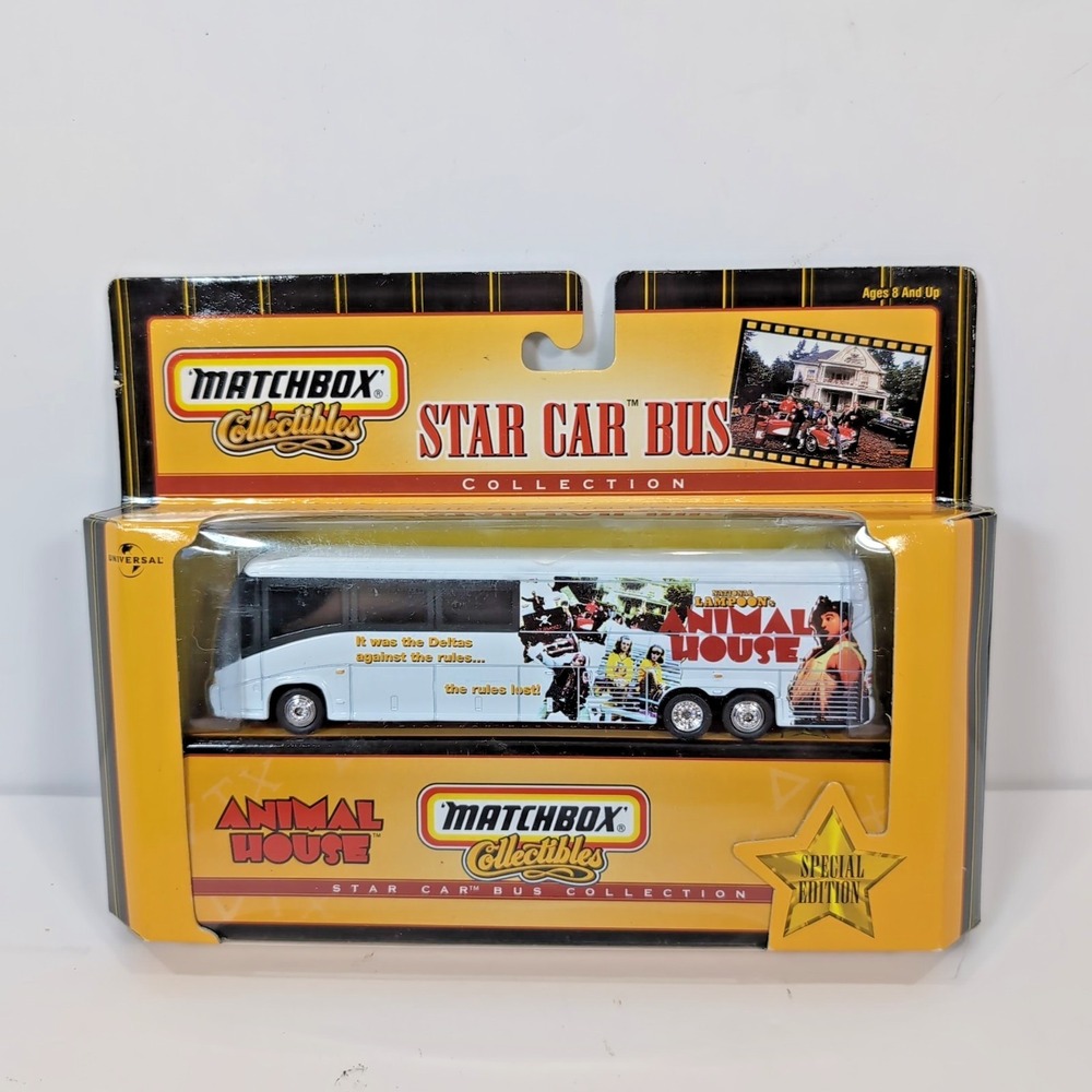 Matchbox Collectibles Star Car Bus Animal House 1999 Special Edition VTG Lampoon